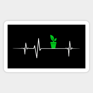 Heartbeat - House Plants Magnet